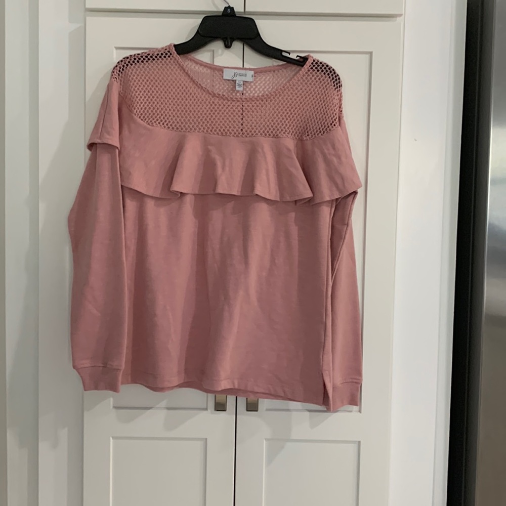 Cotton long sleeve top
